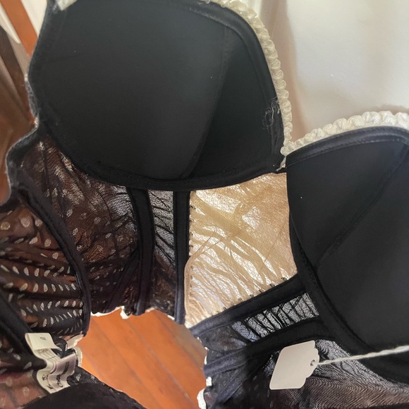 Chantal Thomass polka dot corset top. Size 34B. Bought in Paris. Excellent - Picture 6 of 8